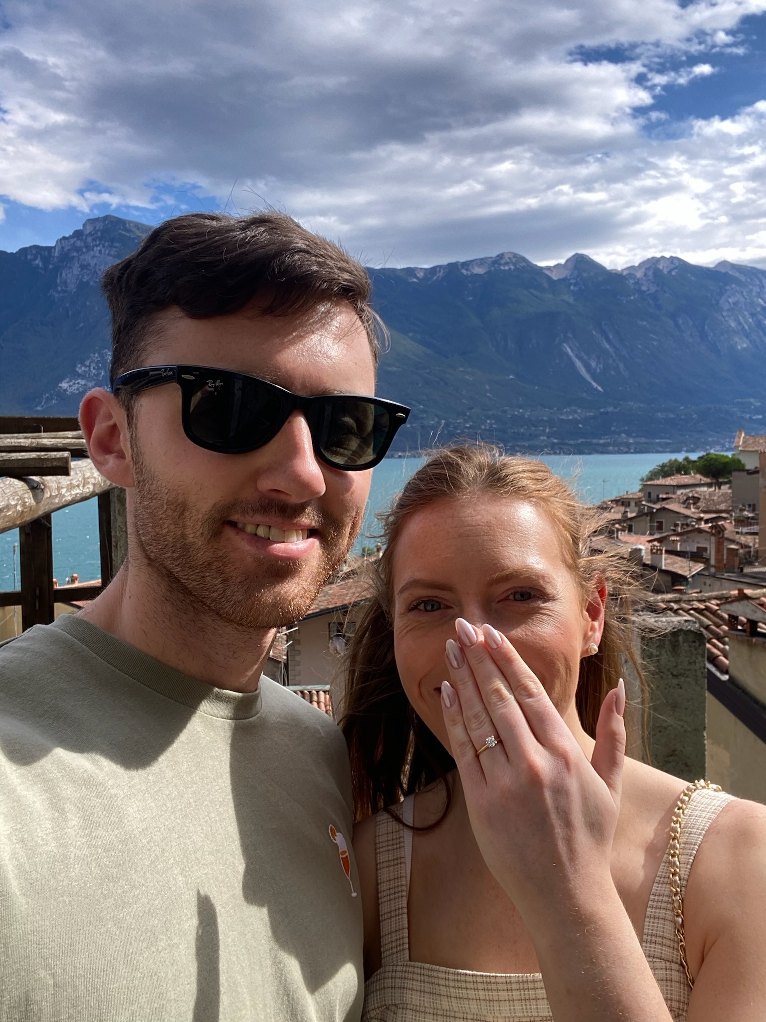 Photo of Melissa and Ciarán